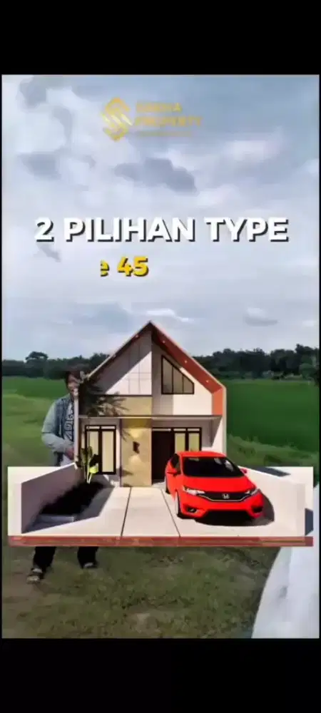 Rumah mewah 200jt an lokasi strategis dekat Tol, mall, RS, bandara