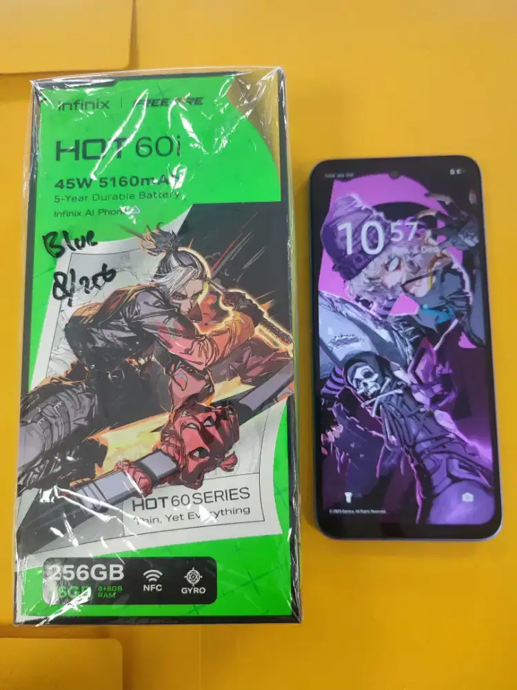 Infinix Hot 60i 8/256gb Second Bergaransi Bisa TT