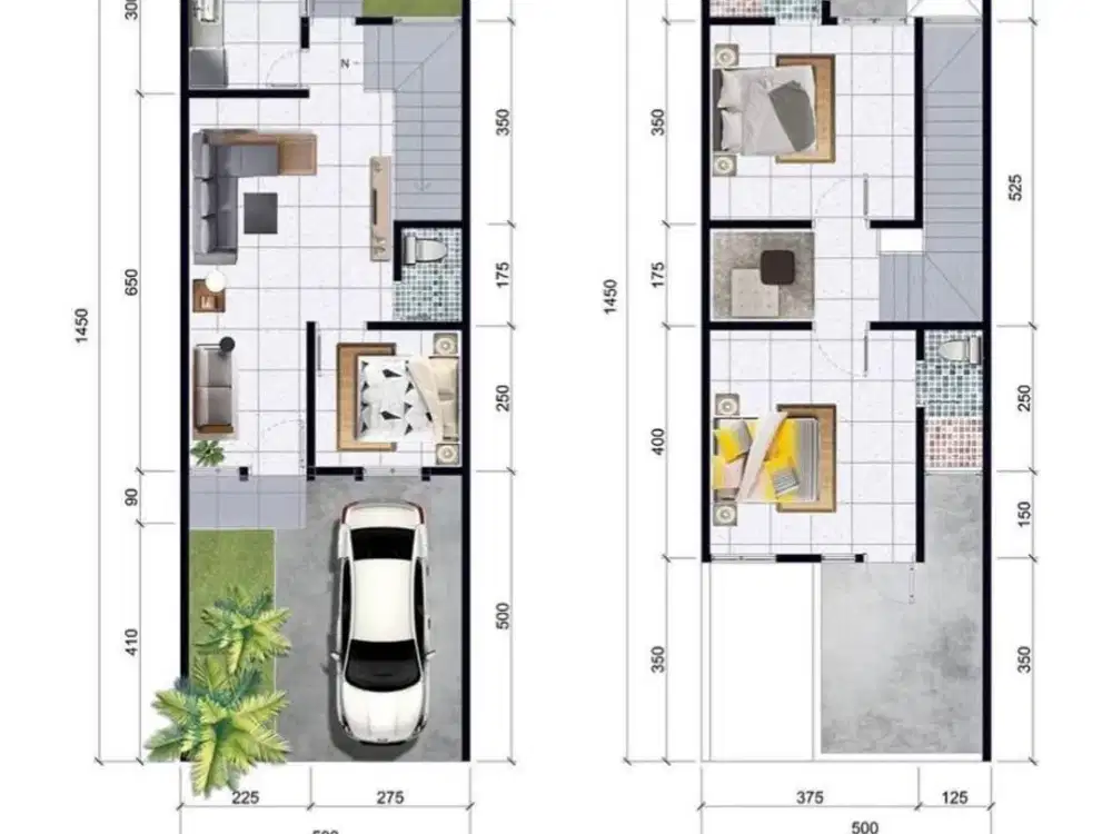 RUMAH 2 LANTAI SIAP HUNI DI WIYUNG DEKAT ROYAL RESIDENCE
