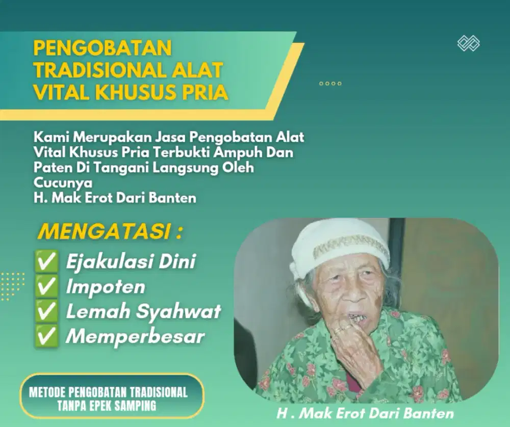 Pengobatan alternatif khusus pria