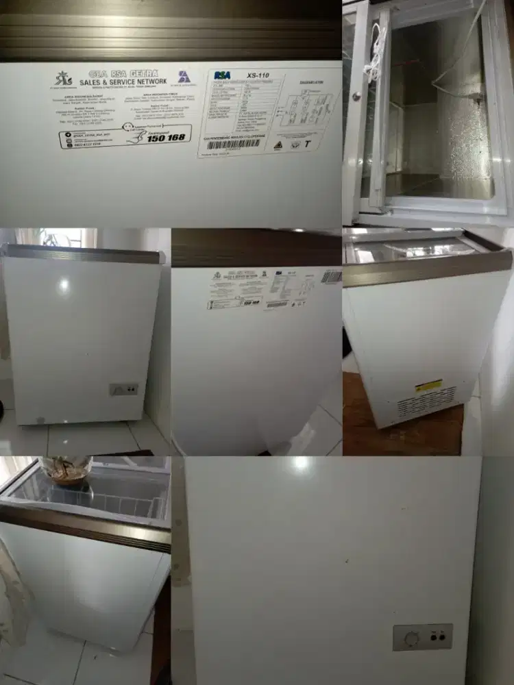 Freezer kaca RSA GEA