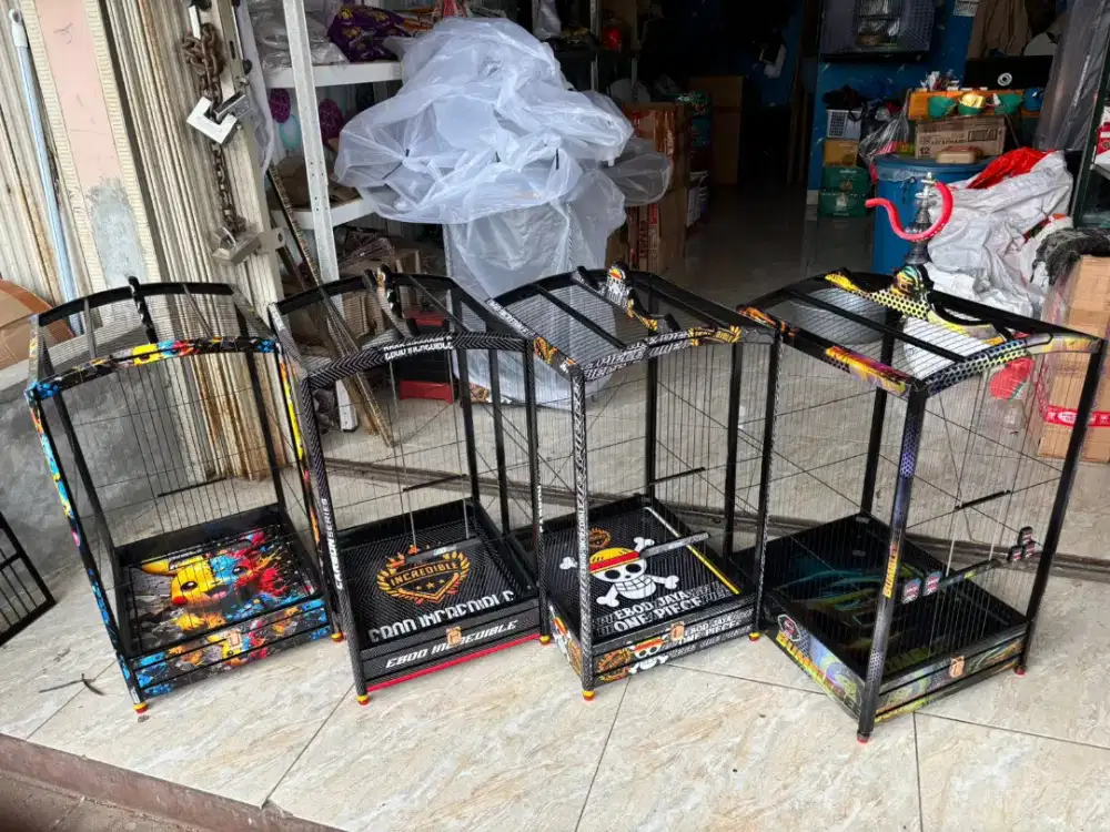 Ebod Sangkar kotak senar kenari no2