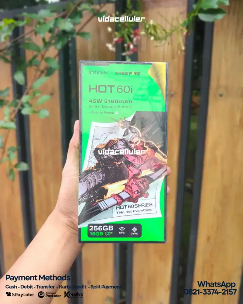Infinix Hot 60i 8/256 Baru