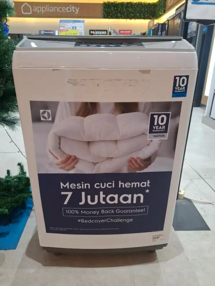 MESIN CUCI LECTROLUX EWT0H88H1WB 10,5 KG