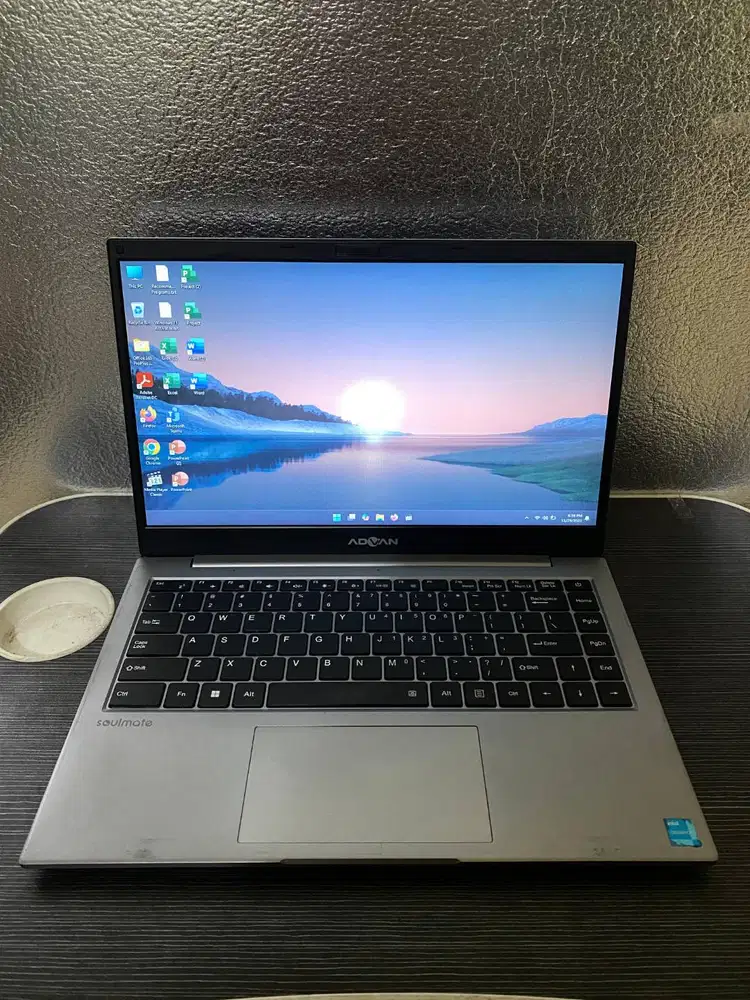Laptop Second Advan Soulmate Intel Celeron N4020 Ram 8Gb Ssd 128Gb