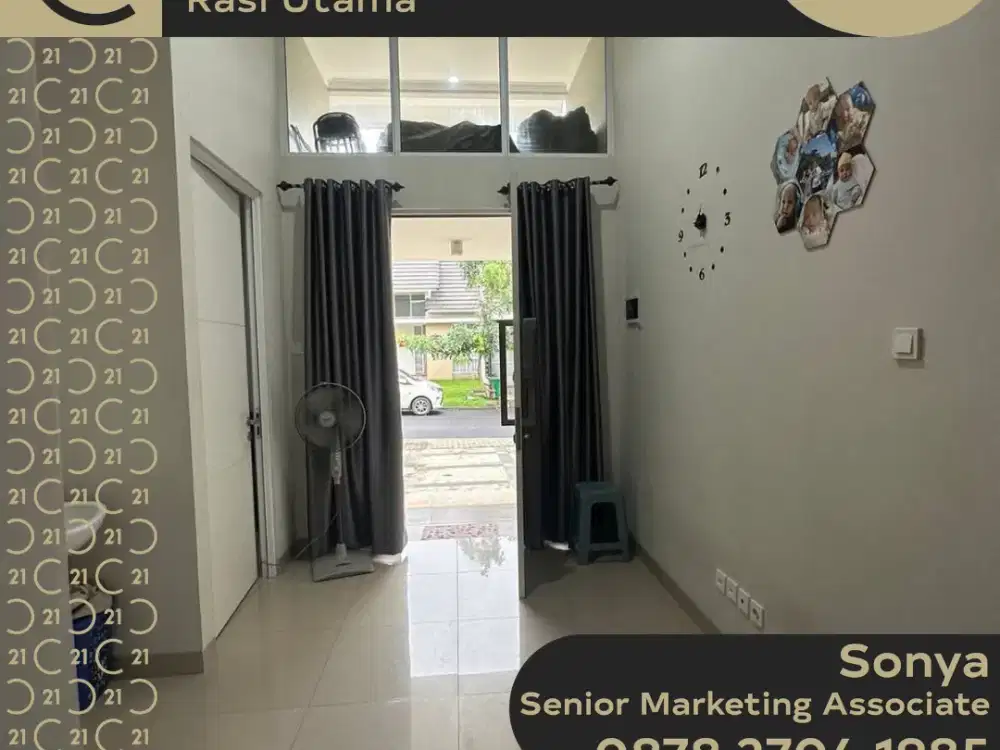 DISEWAKAN RUMAH SEMI FURNISHED DI CITRALAND CIBUBUR