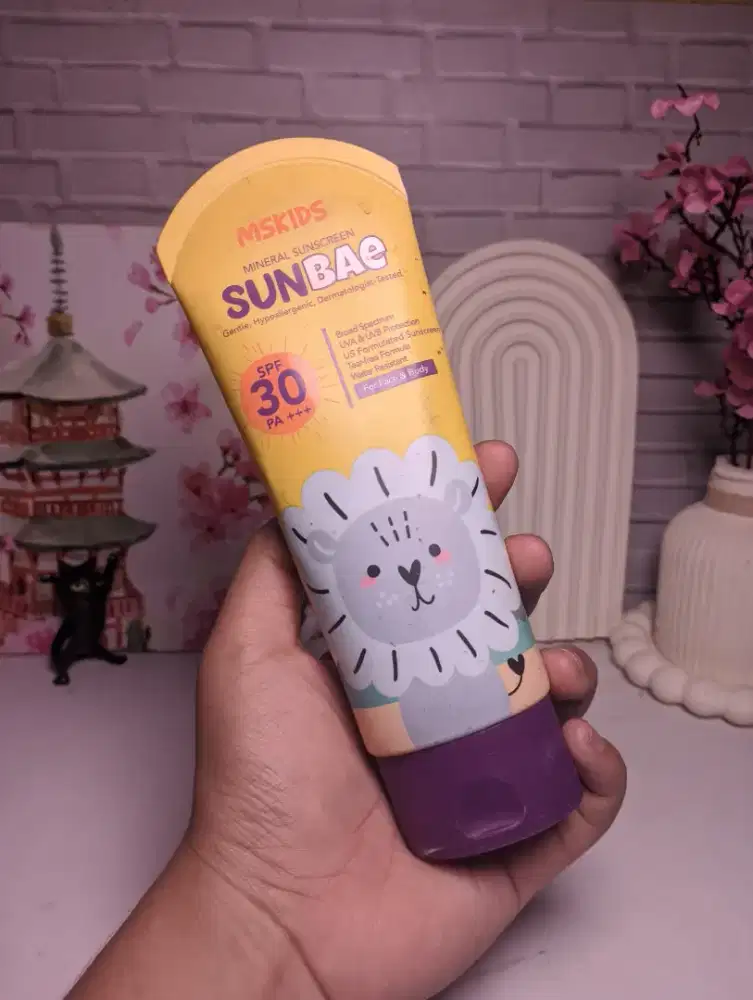 MSKids SUNBAe Mineral Sunscreen SPF 30 PA+ - HSC 2025