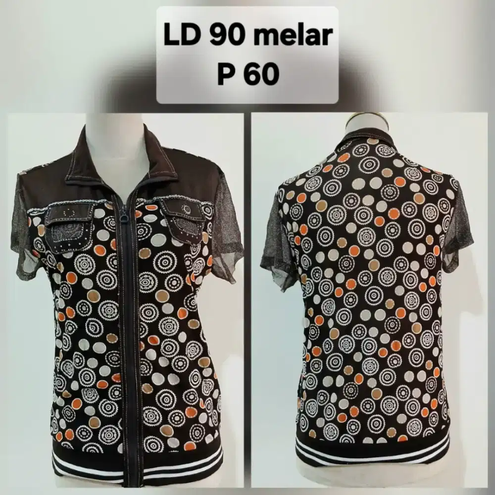 Baju blouse atasan wanita sz M, preloved