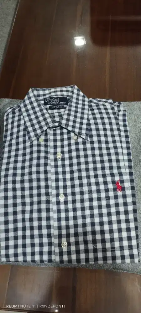 Kemeja lengan panjang Polo Ralph laurent