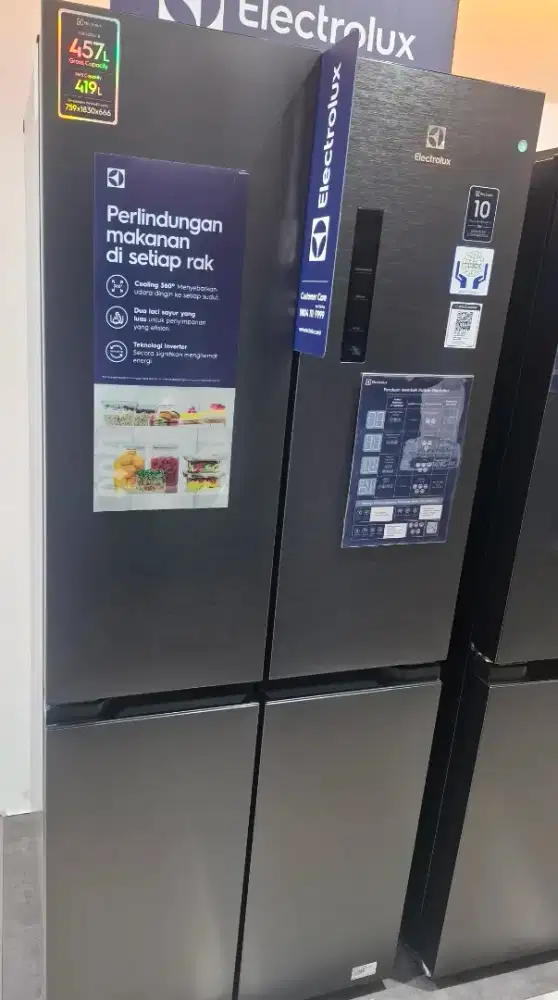 KULKAS MULTIDOOR ELECTRUX EQE4200A NEW PRODUCK