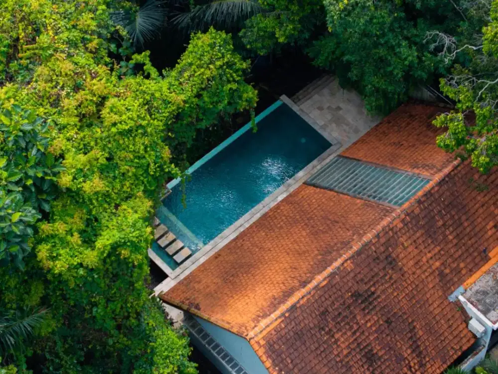 Villa 2 Kamar Tidur dengan Pemandangan Hutan dan Sungai di Kaba-Kaba (R-KK23)