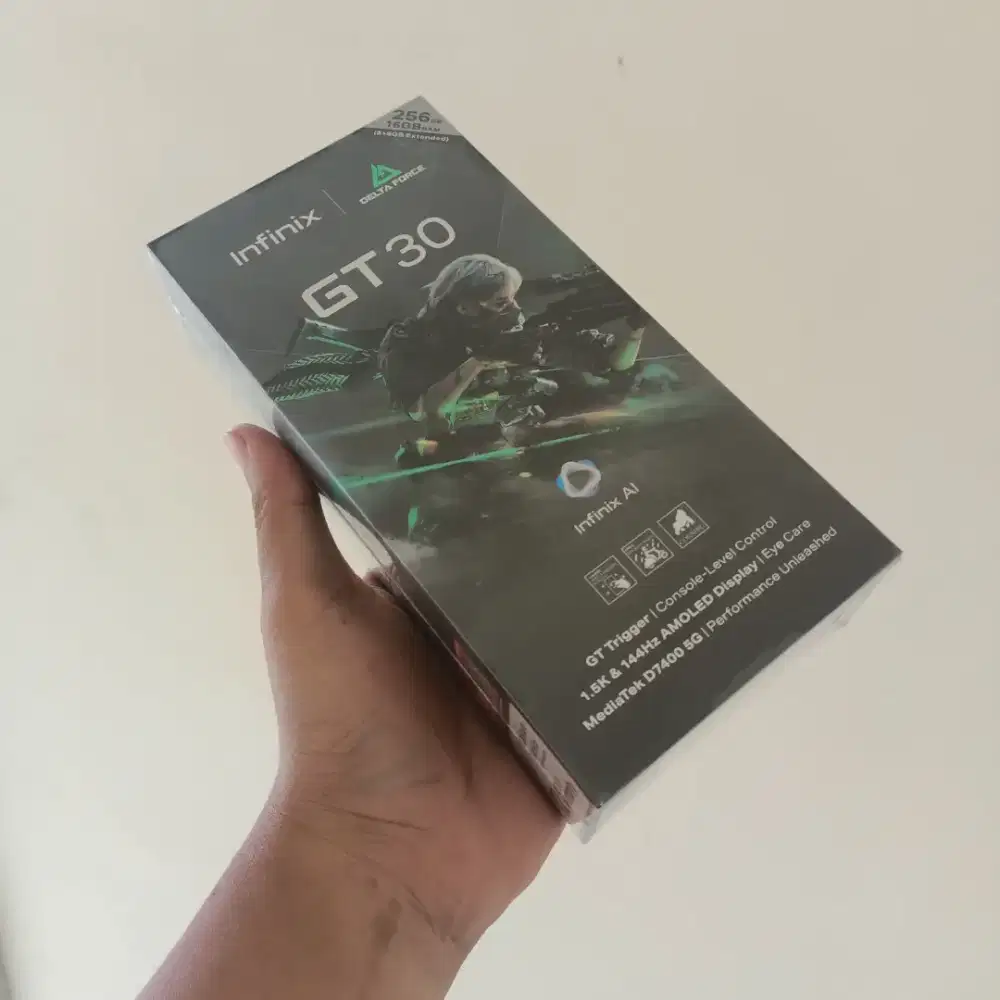 INFINIX GT 30 5G 8/256, Baru Segel No Repack No Open Doss