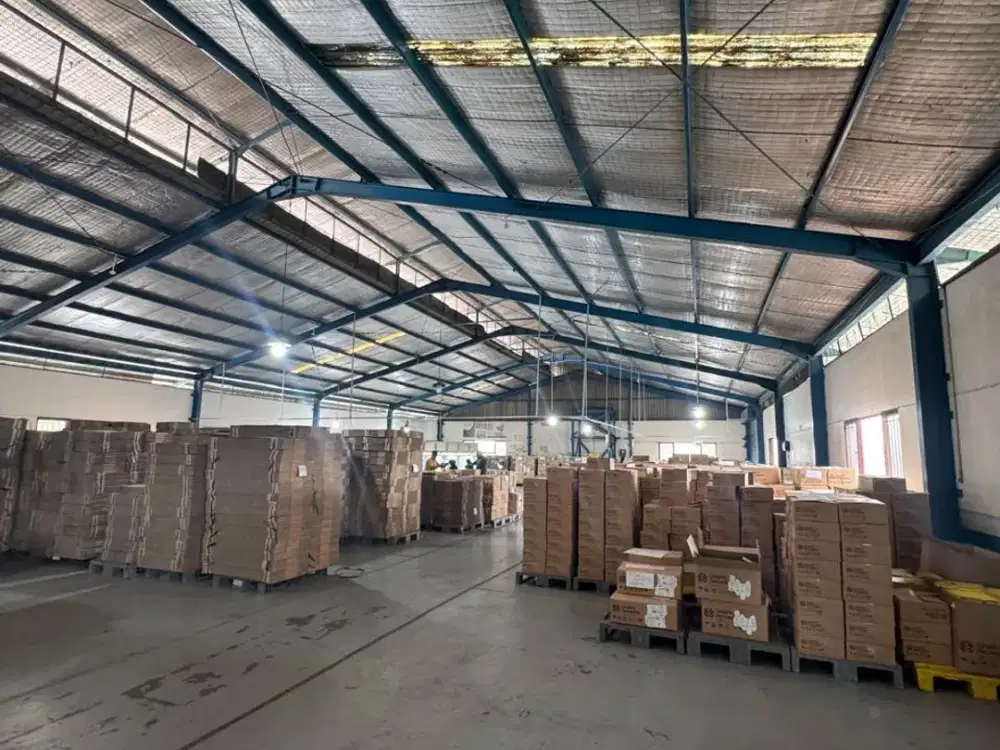 Pabrik Lokasi Strategis Cocok Distribusi & Supplier di Bekasi Barat – Akses Kontainer 40ft