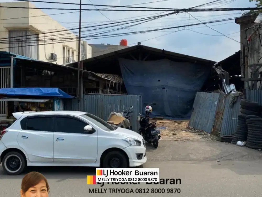 Dijual Tanah Komersil Pinggir Jalan Raya Cipinang Harga Dibawah Njop