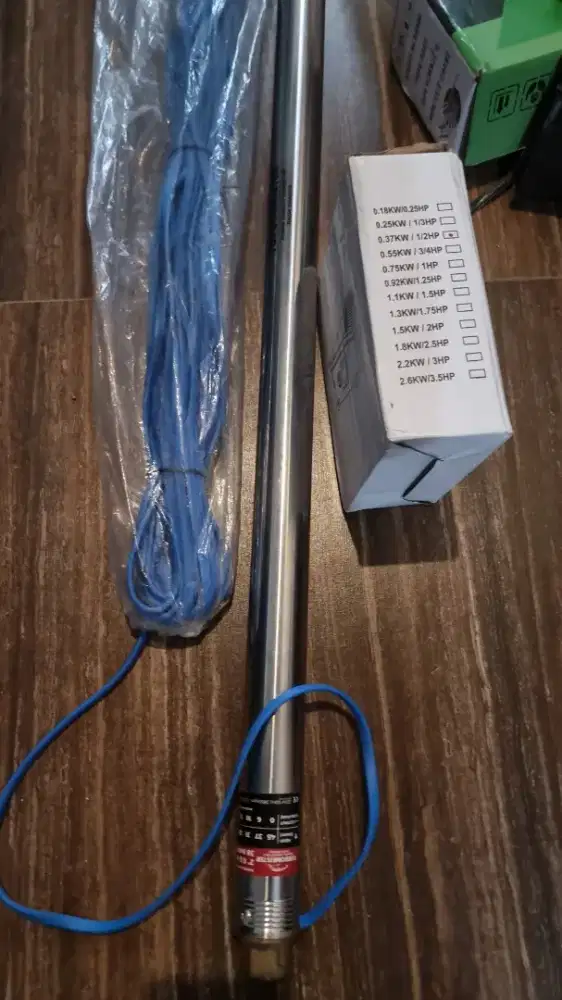 DIJUAL POMPA SUBMERSIBLE 2inch 0.5HP Merk TURBOMEISTER