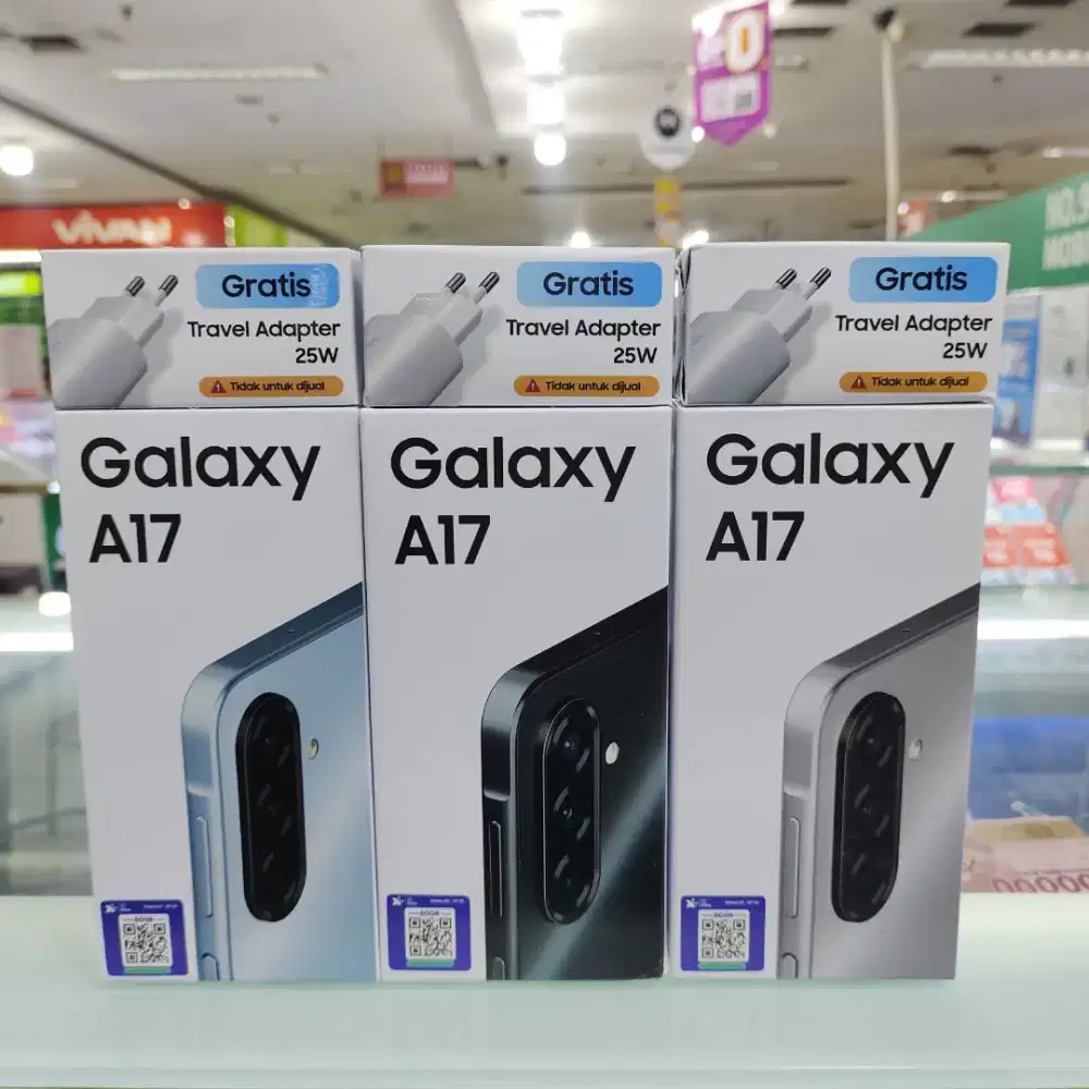 Samsung A17 4G Amoled ram 8gb+8gb/128gb baru garansi resmi Sein