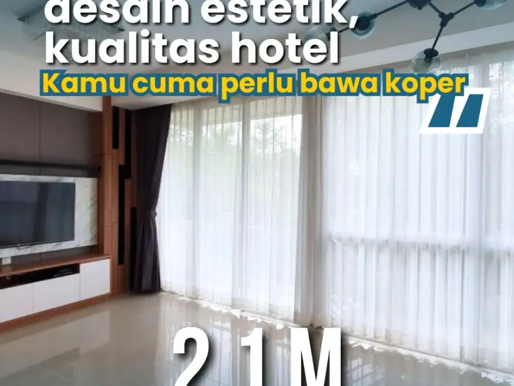 DIJUAL APARTEMEN FULL FURNISHED DIRAINBOW SPRINGS CONDOVILLAS SUMMARECON