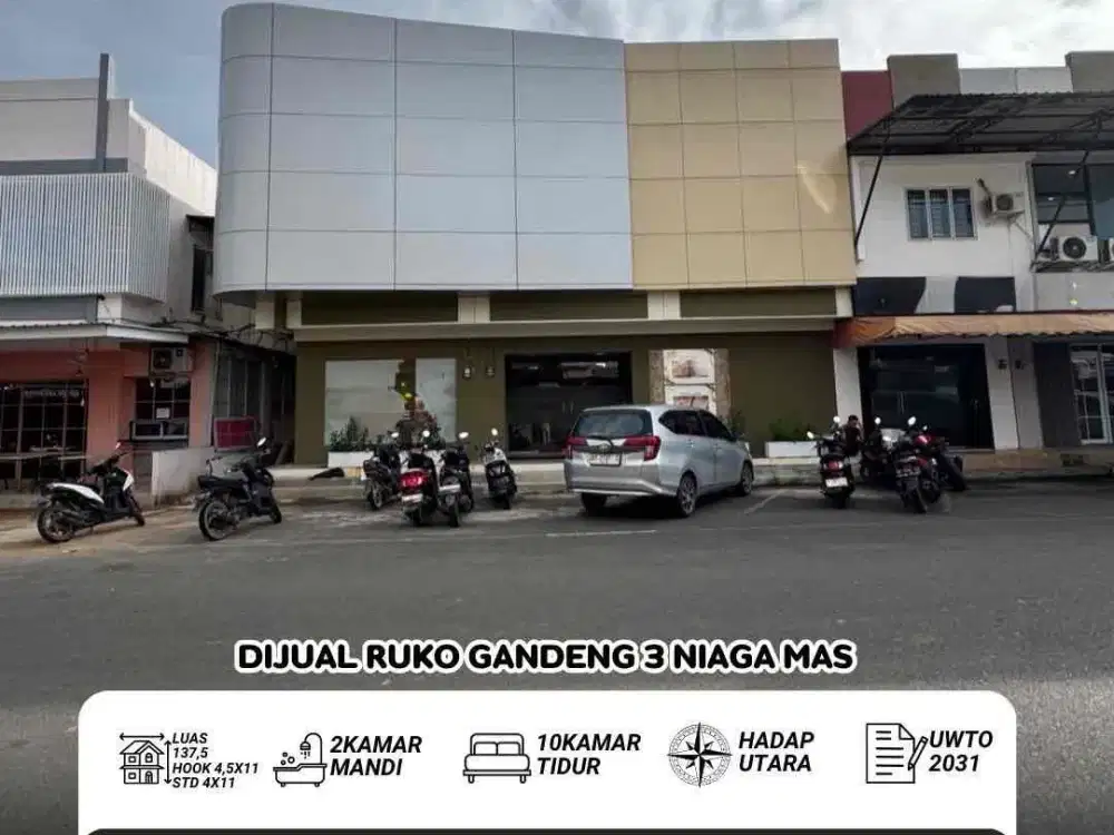 Dijual Ruko Gandeng 3 Grand Niaga Mas Batam Center