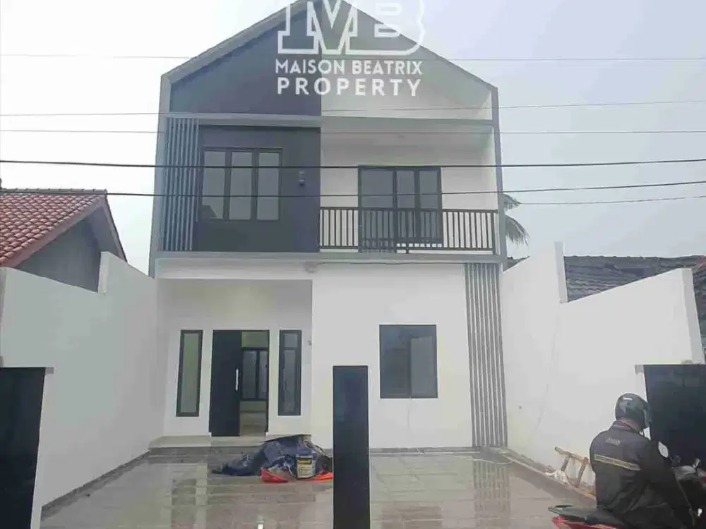 DIJUAL RUMAH 2LANTAI MODERN MINIMALIS  DEKAT DG QBIG ,PAGEDANGAN BSD