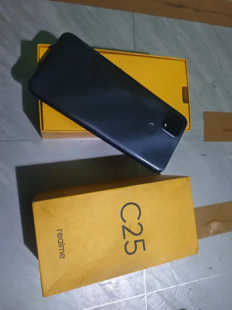 Realme c25 Ram 4/64 mulus No. Minuss