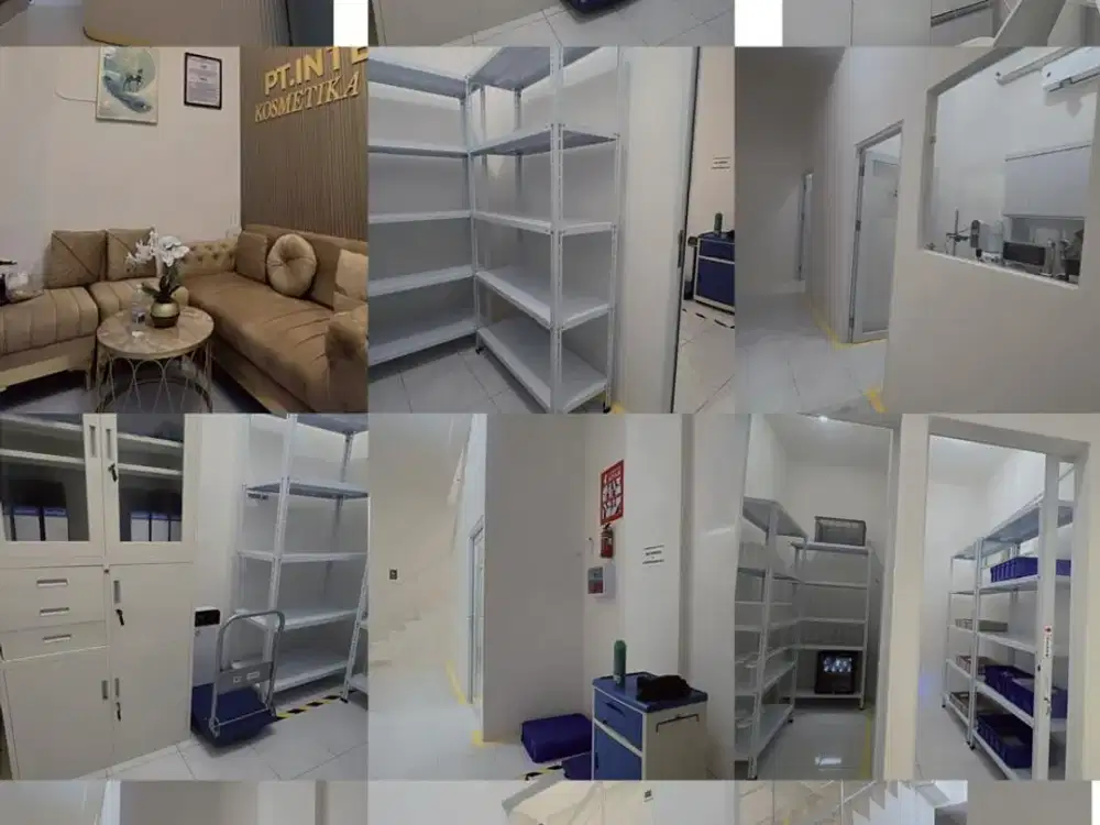 pabrik kosmetik baru, ijin lengkap, siap running 4M