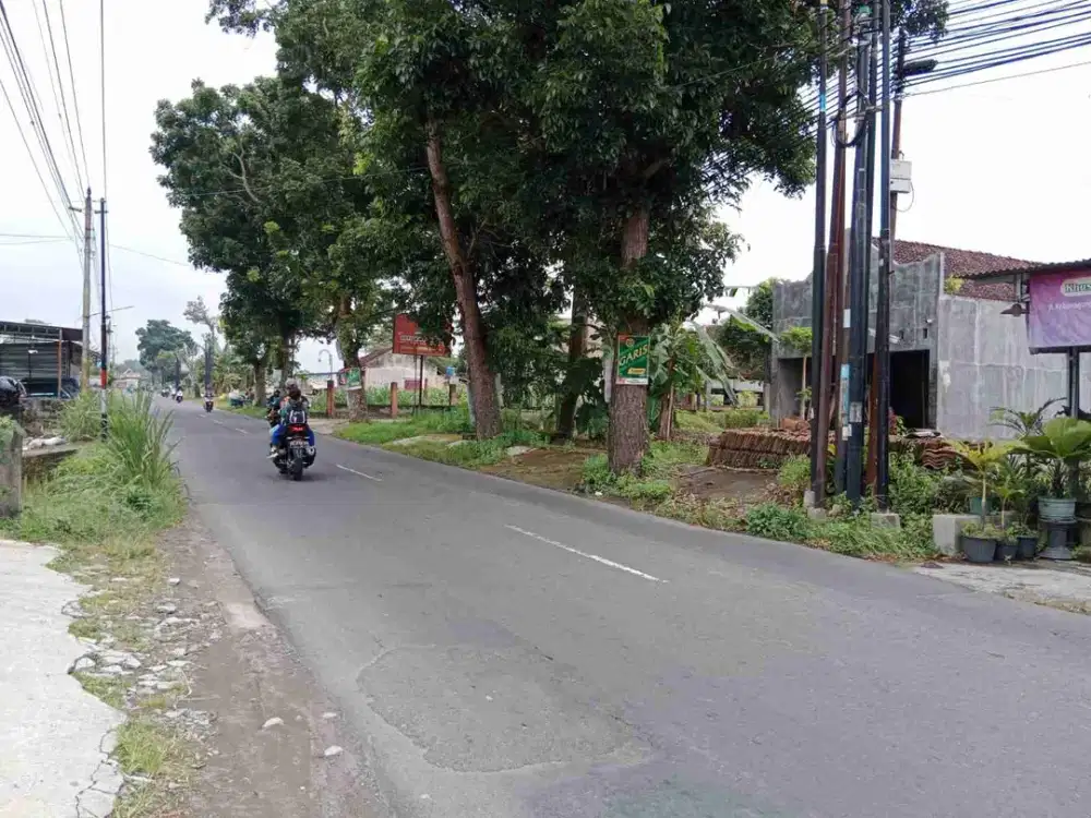 Dijual Pekarangan Tepi Jalan Raya Kebon Agung Sleman Yogyakarta