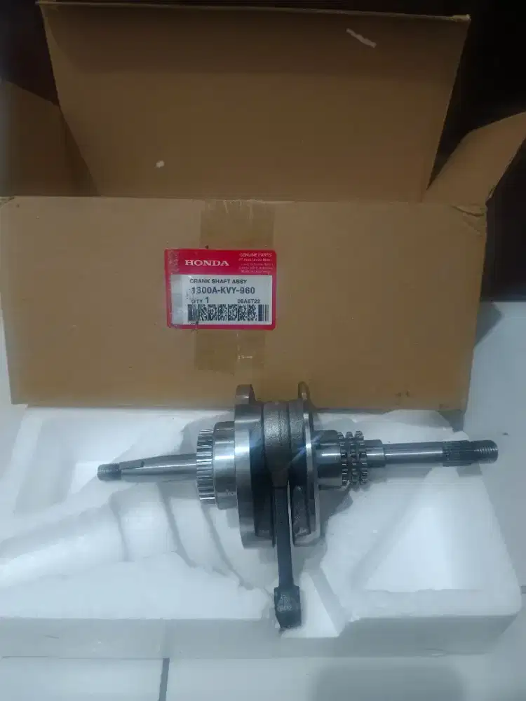 kruk as kvy baru untuk motor beat karbu, scoooy vario, spacy karbu