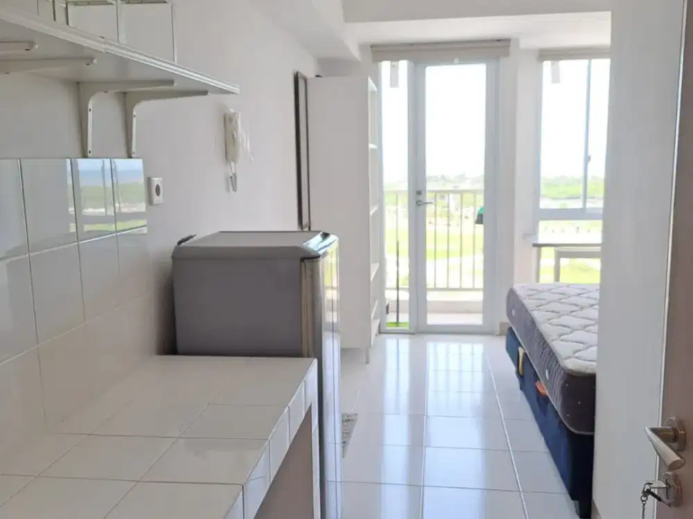 Disewakan Apartemen Tokyo Riverside Pik 2 Tipe Studio Semi Furnish Harga 17 Juta/Thn