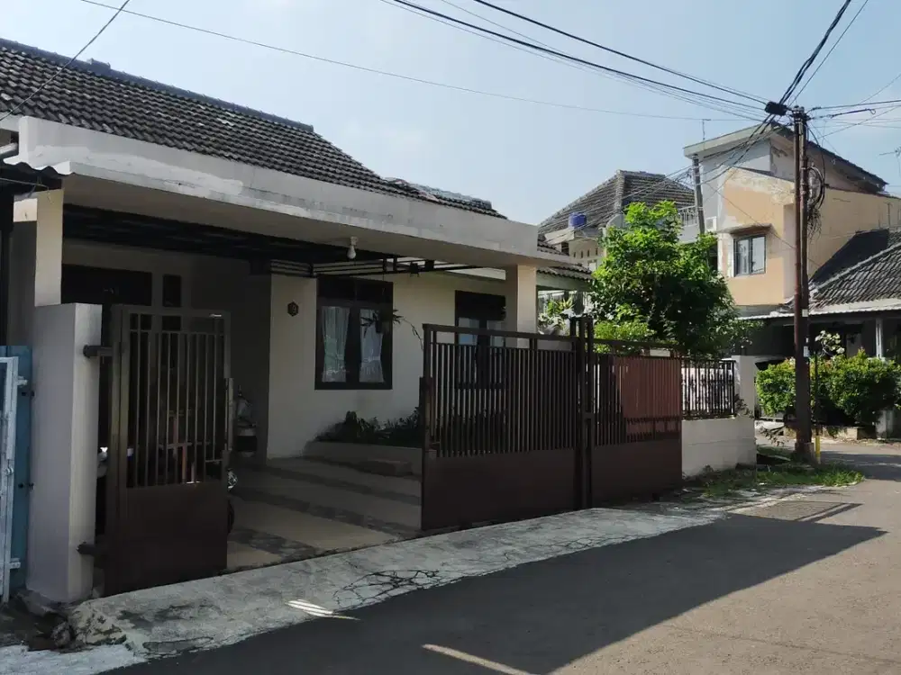 Rumah SHM siap huni JL Akasia Taman Cimanggu  Tanah Sareal Bogor