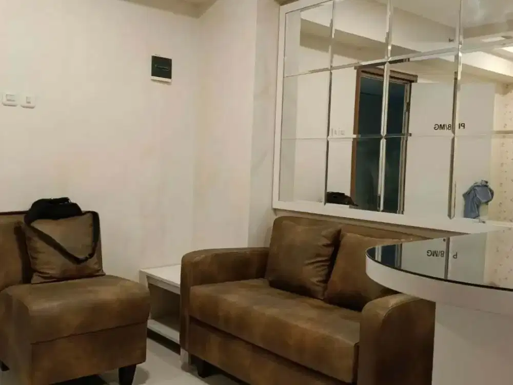 The green apartment pramuka residence 2 BR full furnished unit di pino