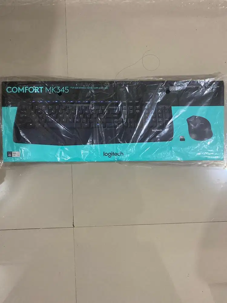 Keyboard + Mouse Wireless Logitech MK345