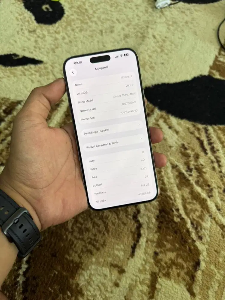 iPhone 15 Pro Max 512 Resmi