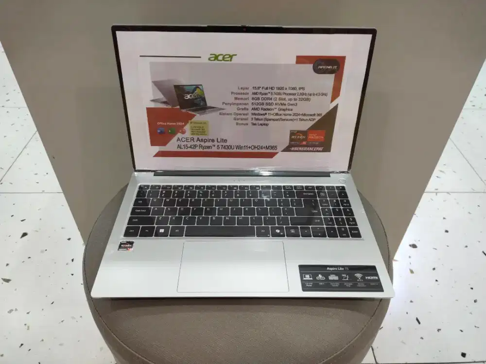 PROMO LAPTOP ACER ASPIRE LITE AMD RYZEN 7 (ACER,ASUS, HP, LENOVO)