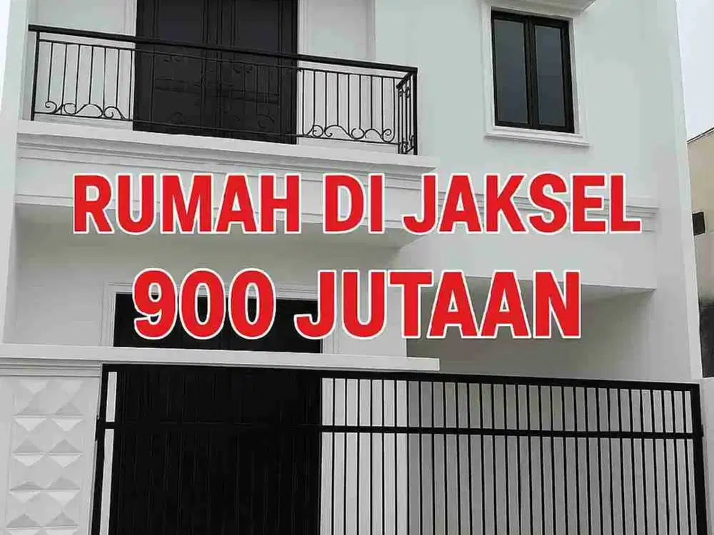 Rumah Rooftop 2,5 Lantai LB 110 m² Lokasi strategis di Jagakarsa Jakarta Selatan Akses mobil SHM