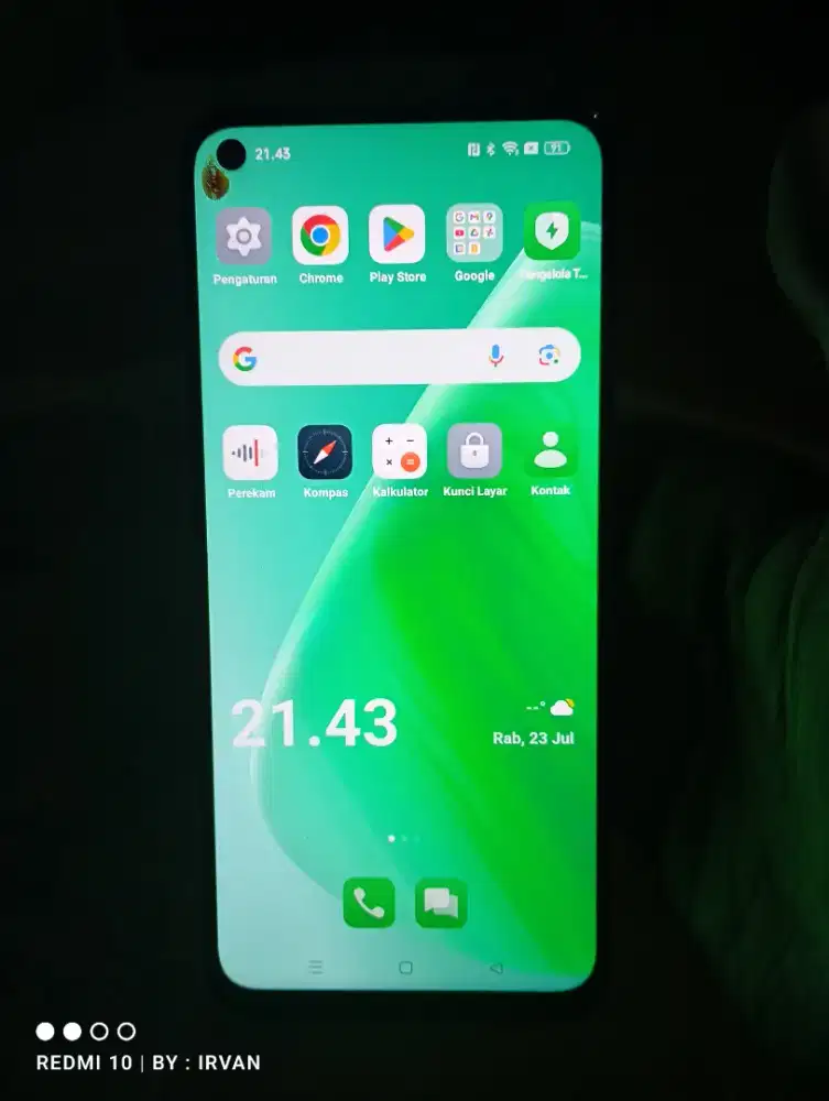 Lcd + Frame Ori Copotan Oppo A74 5G