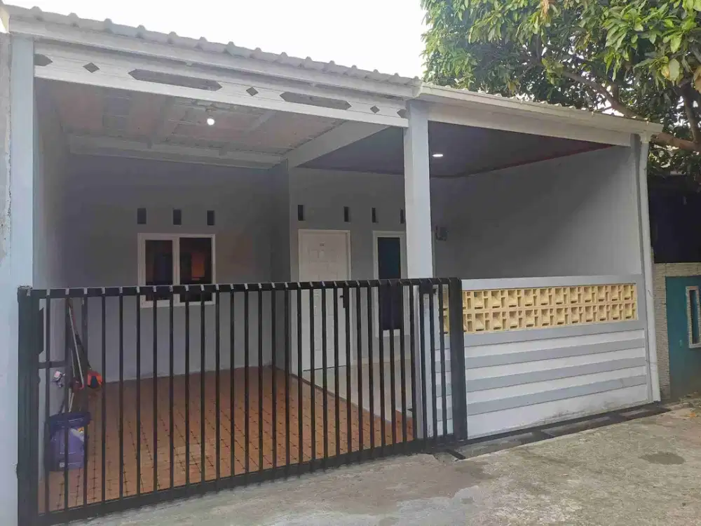 Rumah dijual rapi siap huni dalam perumahan lokasi strategis dekat Stasiun, LT 72 SHM bisa KPR