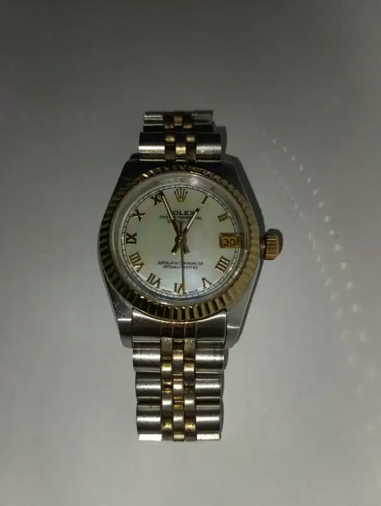 jam rolex gold wanita