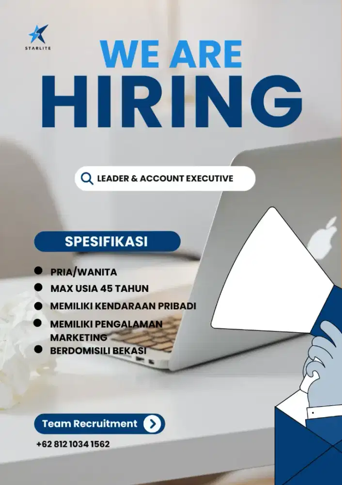 Dibutuhkan sales wifi berpengalaman