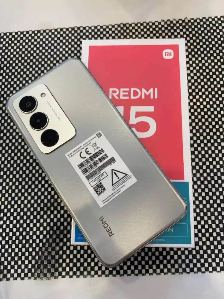 Redmi 15 . Ram 8+8/256 Bisa kredit tanpa dp cicilan upto 24bln