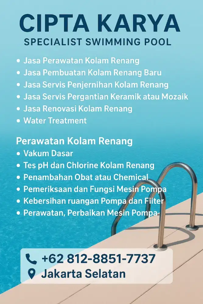 Jasa kolam renang | Specialist swimming pool