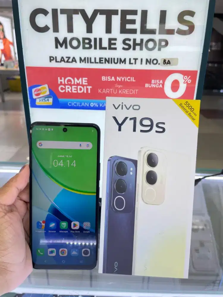 Vivo Y19s Ram 4/64 Garansi 5 Bulan