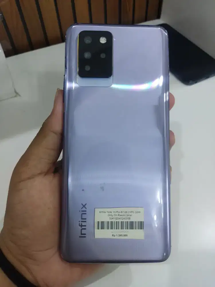Infinix Note 10 Pro 8/128 NFC unit only Ori resmi