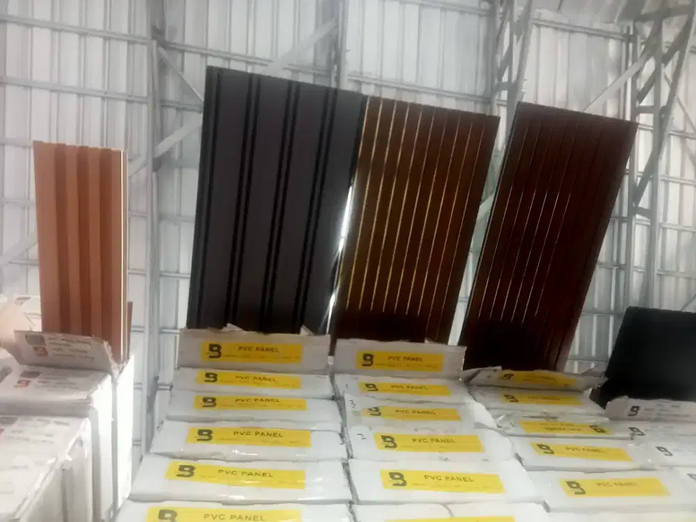 Matrial wfc . Pvc panel. Welbot. Baja ringan