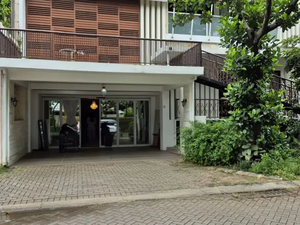 Kebayoran Residence Bintaro Rumah Mewah Di Boulevard Hadap Taman Discovery Emerald