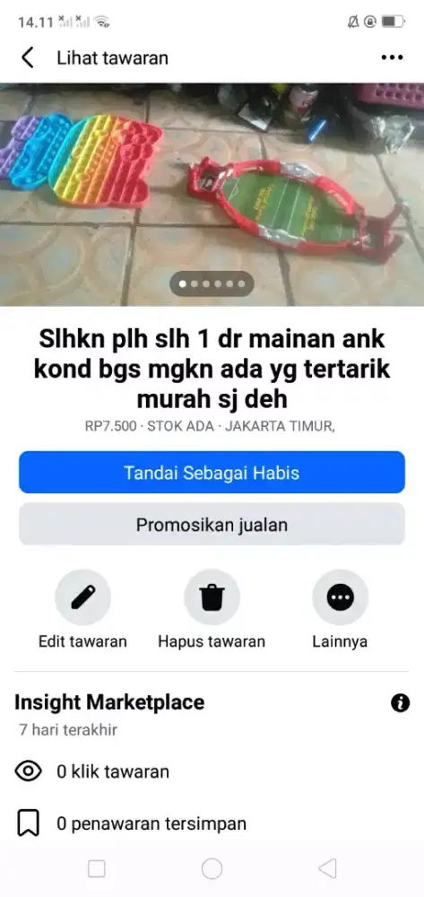 Slhkn plh slh 1 dr mainan ank2 kond spt baru mgkn ada yg tertarik