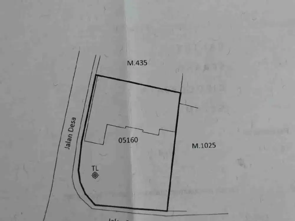jual tempat usaha dan rumah tinggal pinggir jalan aspal