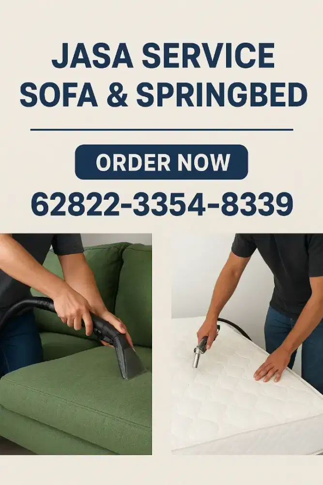 service sofa dan springbead Jabodetabek