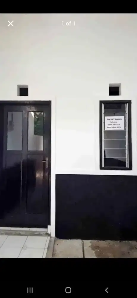 Dikontrakkan rumah 
di pusat kota Bandung