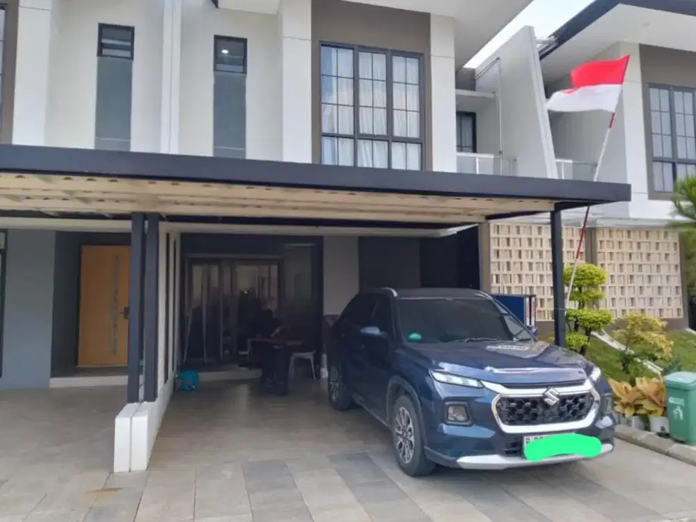 Rumah rapih 2 lantai di Metland Transyogi Cluster Depan