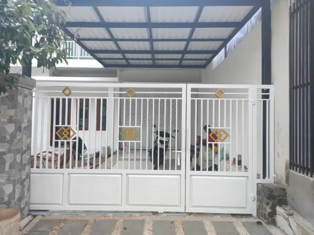 Pagar minimalis anti karat